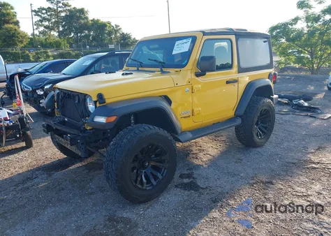 2020 Jeep Wrangler Sport S 4X4 из США, поврежденный, VIN 1C4GJXAN7LW215407